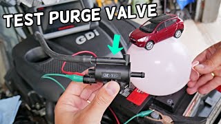 HOW TO TEST PURGE CONTROL VALVE ON HYUNDAI TUCSON