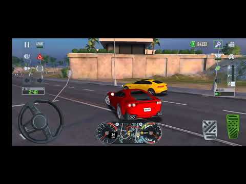 Taxi Sim 2022 Evolution: Driving Hypercar with Gullwing Doors - Android gameplay