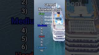 Do You Love to Cruise - Take Out Cruise Quiz
