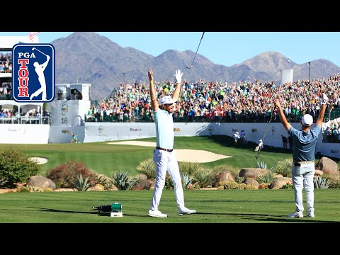 Crowd Throws Beers All Over Green After Sam Ryder’s Hole-In-One At WM Phoenix Open