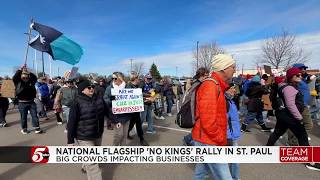 Minnesotans, businesses speak on importance and impact of No Kings rally