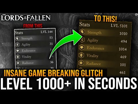 LEVEL 1000+ in SECONDS - MAX LVL GLITCH - How To Double Your Level in Lords Of The Fallen Lv EXPLOIT