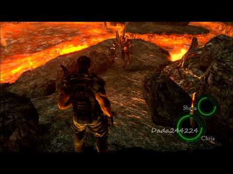 Resident Evil 5 Pro Wesker Boss Chapter 6-3 (part2) : Another way to beat Wesker