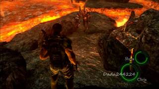 Resident Evil 5 Pro Wesker Boss Chapter 6-3 (part2) : Another way to beat Wesker