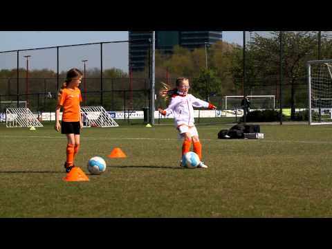 Training Voetbal JSV Amber 16-4-2014