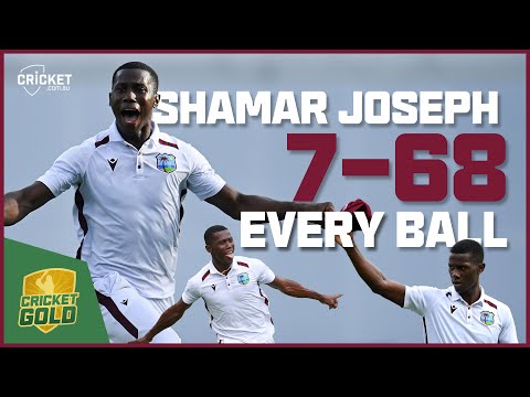 Every ball from Shamar Joseph's iconic Gabba spell | From the Vault