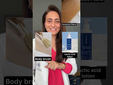 Back acne | Keratosis pilaris| Ingrown hair | Dermatologist suggests