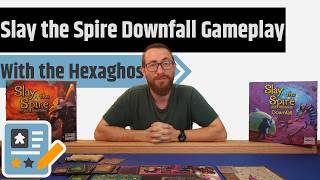 Slay the Spire: The Board Game - Downfall Solo Playthrough With The Hexaghost