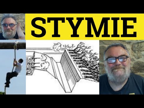 🔵 Define Stymie - Stymie Defined - Stymied Explained - Vocabulary Builder -ESL British Pronunciation