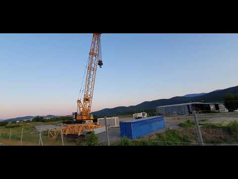 Velika dizalica stigla u Žutu Lokvu 24.06.2020.