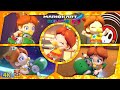 Mario Kart 8 Deluxe DLC ⁴ᴷ Full Booster Pass Course 200cc All 12 DLC Cups Baby Daisy Gameplay