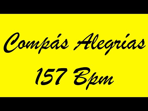 Compás Alegrías 157 Bpm - Bases Flamencas
