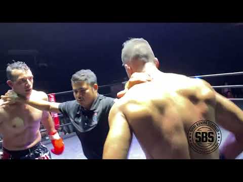 Cody Sinbimuaythai / Riddler’s gym, Australia  (red) v Saoud PhuketSinghamuaythai from the UAE