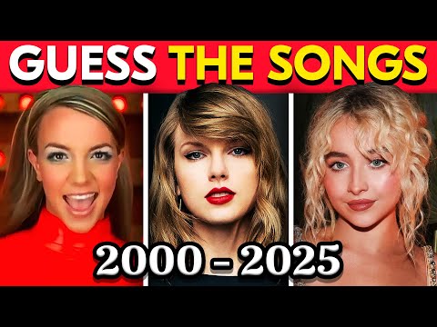 Guess the Song 🎤🎶 | Most Popular Songs 2000-2025 | Music Quiz