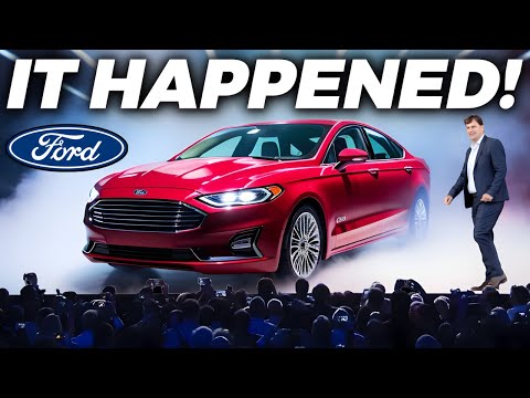 IT'S BACK! Ford CEO Reveals The Return Of The Ford Fusion Return!