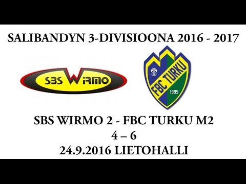 SBS WIRMO 2 - FBC TURKU M2 MAALIT 24.9.2016