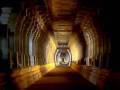 Temple corridor in Rameshwaram, Tamilnadu