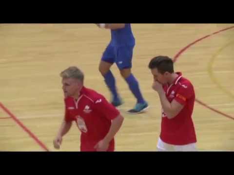 Danish Futsal International and Futsal star in the making, Mads Falck