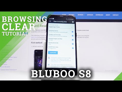 How to Clear Browsing Data in BLUBOO S8 – Delete Browsing History