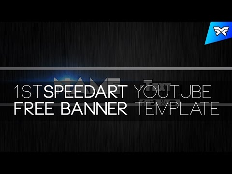 Design | 1# Speedart : Free Banner Template + Download