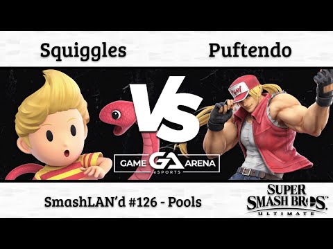 SmashLAN'd 126: Squiggles (Lucas) vs. Puftendo (Terry) - Pools
