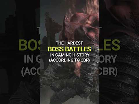 The Hardest Boss Battles In Gaming History #shorts #gaming #eldenring #sekiro #bloodborne #cuphead