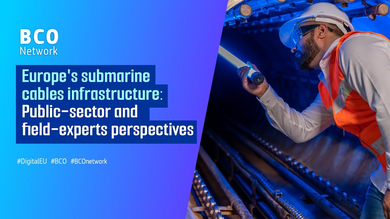 Europe’s submarine cables infrastructure: Public-sector and field-experts perspectives