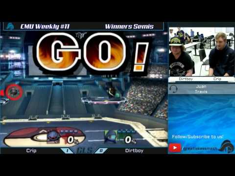 CMU Weekly 11 Winners Semis - Crip (Meta Knight) vs. Dirtboy (Squirtle)