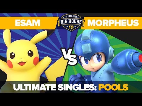 ESAM vs Morpheus - Pools Winners' Semifinals: Ultimate Singles - TBH9 | Pikachu vs Mega Man