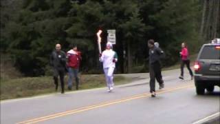 preview picture of video 'Olympic Torch Relay Madeira Park Sunshine Coast  BC'