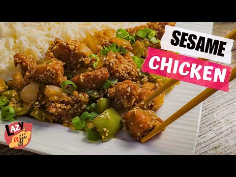 Sesame Chicken Recipe | Chicken Kendo with Delicious Sauce | Honey Sesame Chicken | #stirfry