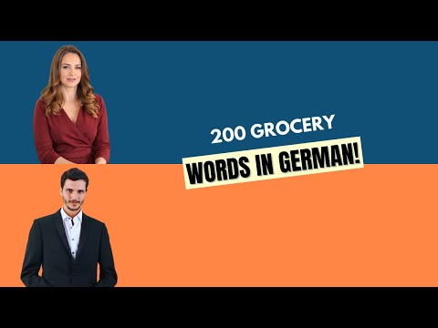 German Supermarket Vocabulary | 200 Grocery Words for Everyday Life