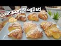 CURLY BROWNED CROISSANTS Quick And Easy Technique With Nutella