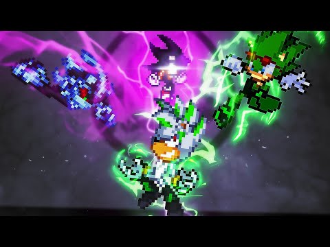 SCOURGE & MEPHILES VS. AEON VS. DARK SUPER SONIC -  SPEED ANIMATION PART COLLAB #DFRcollab