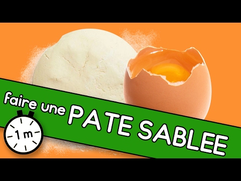 Faire une pâte sablée - Astuce YouCook