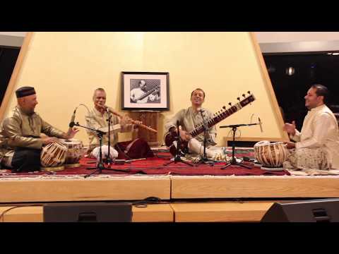 Sitar & Flute Duet Deepak Ram & Hidayat Khan Raag Kaushik Dhuwani