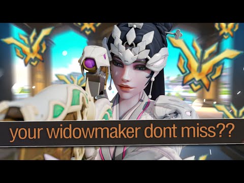 I 𝒔𝒎𝒖𝒓𝒇 in Top 500 Lobbies when I play Widowmaker...