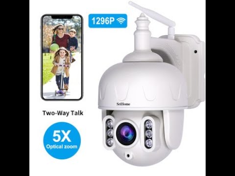 SriHome SH028 ,pan tilt ,zoom ,two way audio , support IE browser ,Onvif