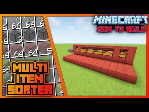 Multi-Item-Sortierer - MEHRERE Items in EINE Truhe sortieren! 🔸 Minecraft 1.21 Tutorial 🔸 Neostrics
