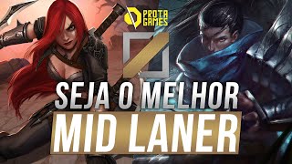 MAIORES ERROS DOS MID LANERS LOW ELO NO LEAGUE OF LEGENDS  - como jogar na mid lane