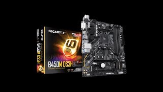 Video thumbnail for GIGABYTE B450M DS3H  Motherboard Unboxing and Overview by Unboxich