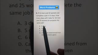 SAT Math - Word Problems Short Cuts