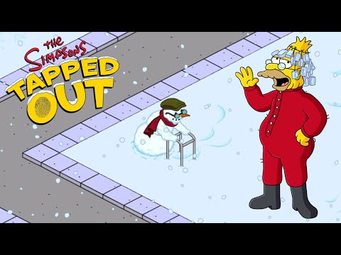 The Simpsons Tapped Out: 1st *Awesome* Premium Character of the Christmas Update (2022)