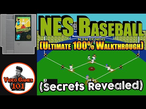 NES Baseball Guide | How to Win Every Game | Video Games 101