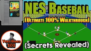 NES Baseball Guide | How to Win Every Game | Video Games 101