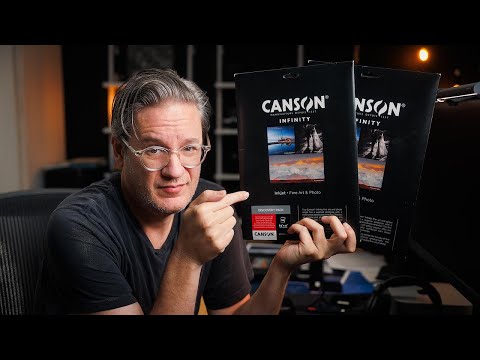 Comparing Canson Arches to other Canson fine art papers