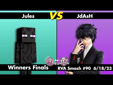 RVA Smash #90: JdAsH (Joker/Cloud) vs Jules (Steve) | WINNERS FINALS | 46 Entrants | SSBU