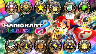 Mario Kart 8 Deluxe - All Tracks & Cups 200cc (3 Stars Gameplay)