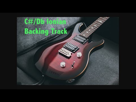 C# / Db Ionian Mode (aka Major Scale) Backing Track