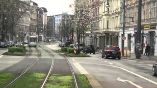 preview picture of video 'Straßenbahn Magdeburg linia 2'